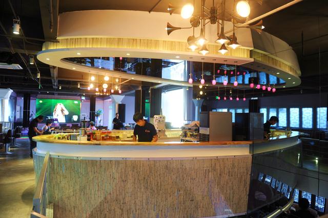 愚园音乐餐厅装修案例~虽然这图看起来花里花俏，但是真的很实在