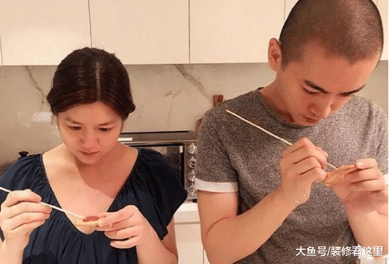 《独孤皇后》演员陈晓豪的豪宅装修，夫妻一起做饭，生活甜蜜