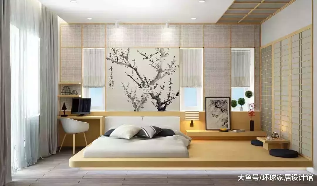 榻榻米早落伍了，现在流行一体化的地台卧室设计！