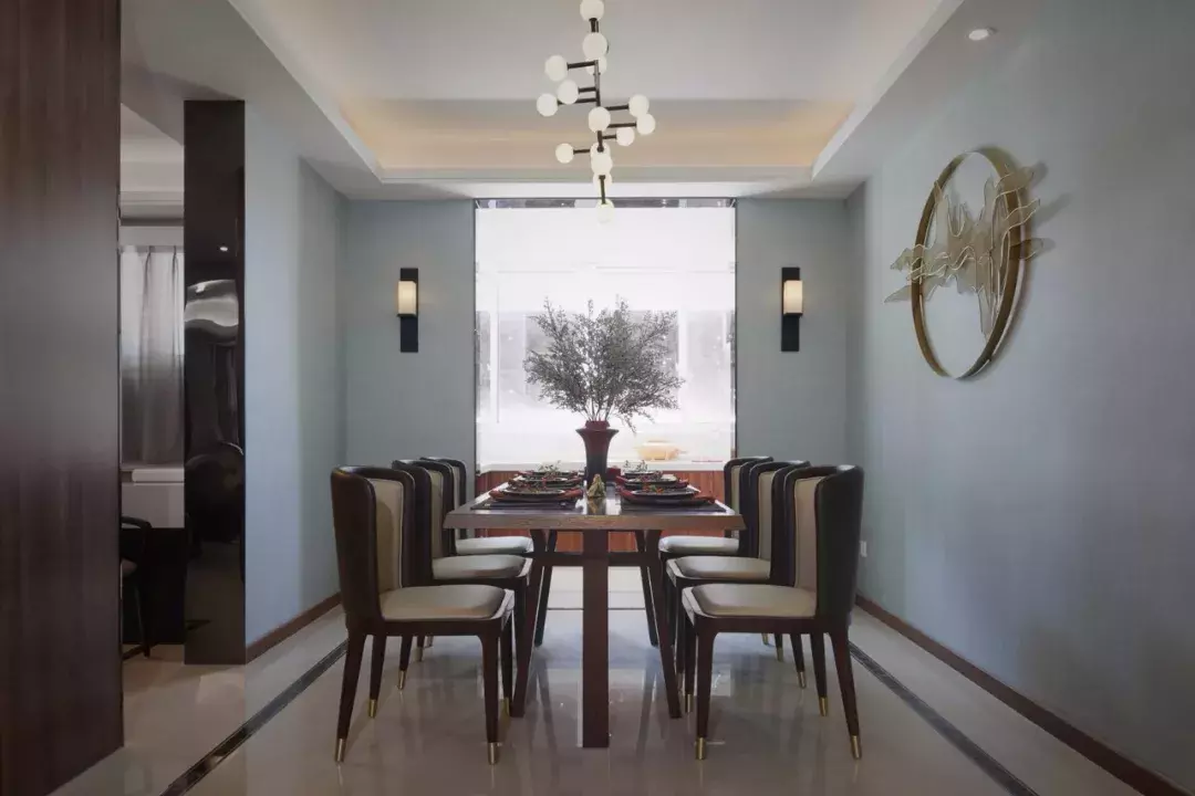 新中式風的餐廳設計案例，讓用餐氛圍也變得更有禪意