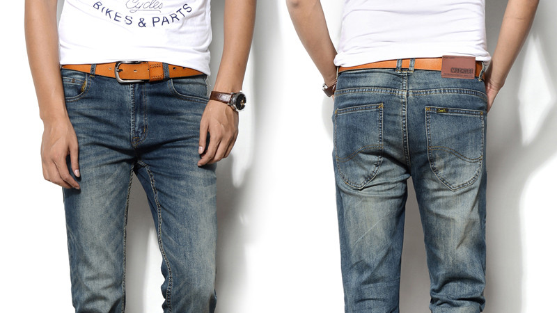 牛仔裤四季皆宜，时尚的男生款式都在这里，轻松穿出帅气男神范