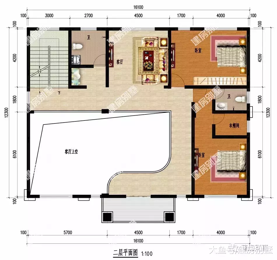 两栋面宽16.1米的农村自建房，广东和海南的网友最爱