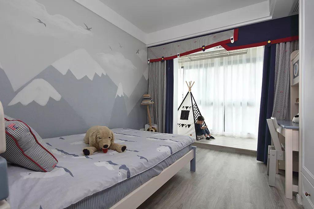 80㎡现代轻奢, 大胆的格局, 有趣的配色!