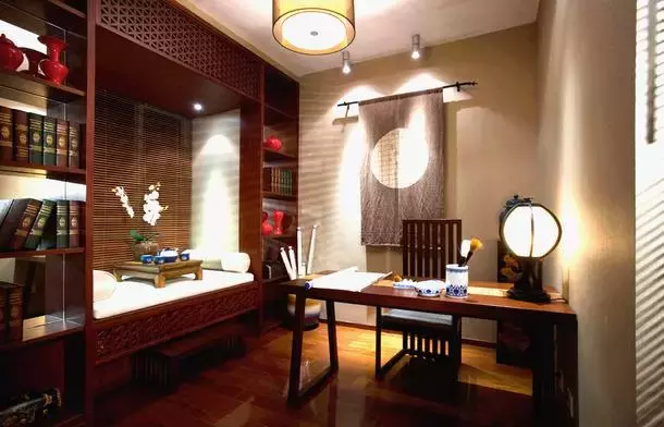 130平三居室 復古韻雅中式家