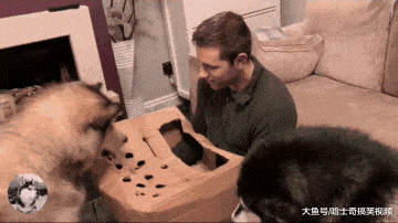 担心“胖儿子”无聊, 小哥做了个道具, 结果用不到几分钟