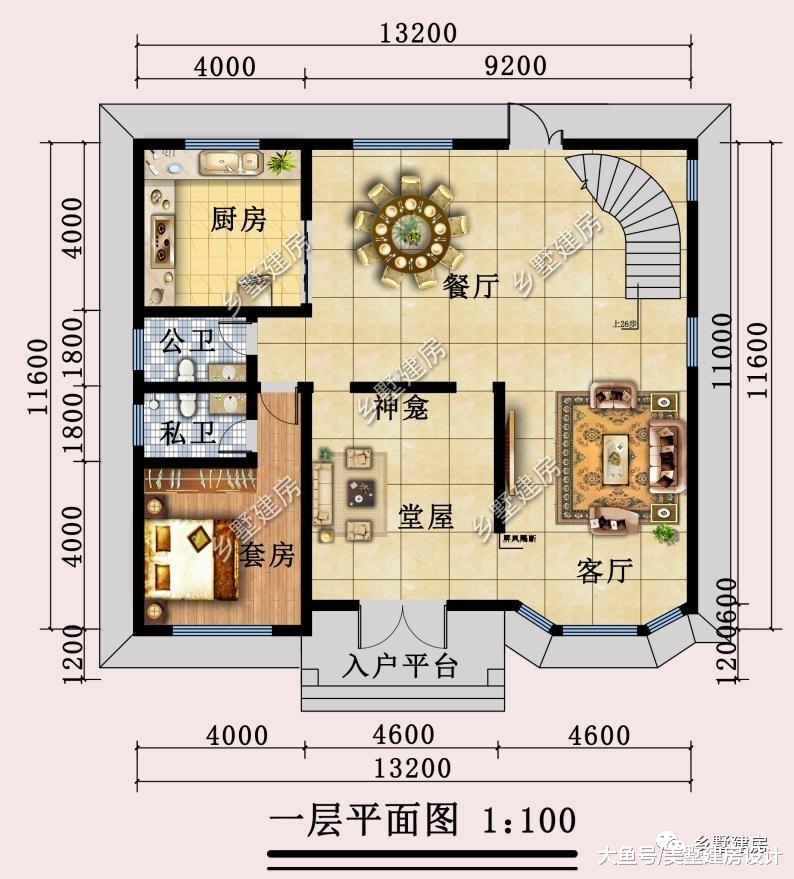 花30几万，建一套现代风格二层别墅，谁能不羡慕？