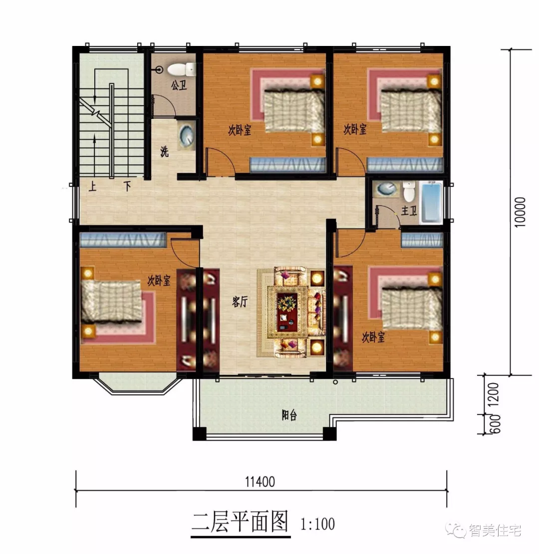 主体造价30万左右的经典别墅，建的人多，完工效果也很棒
