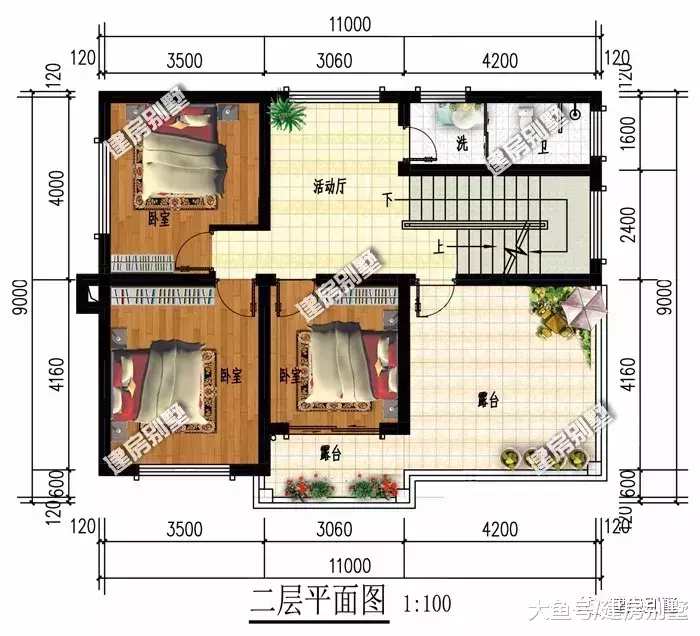 造价极低的两层小别墅, 第二栋建好不到30万, 包括内外装修