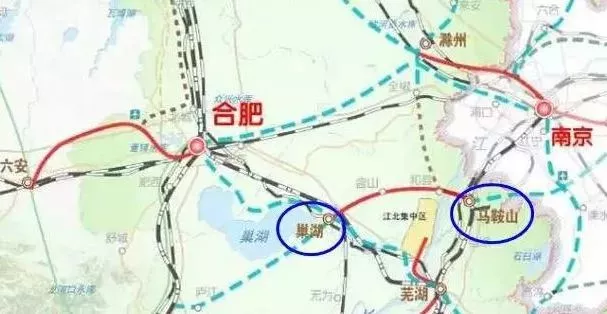安徽这批高铁项目又有新进展！马鞍山到合肥仅45分钟！
