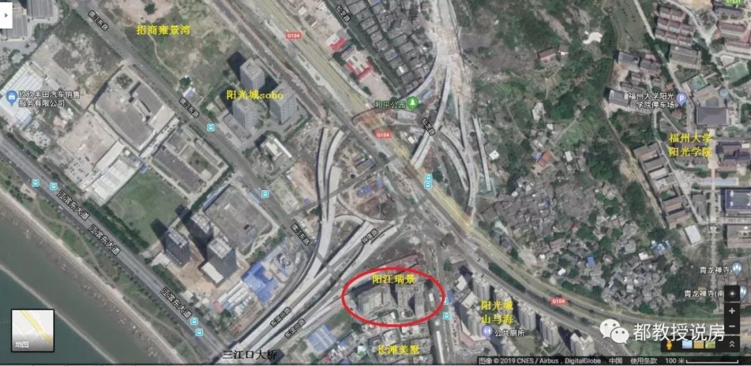 福州楼市价格坐标系，当三江口片区有单价12000以下的江景房……