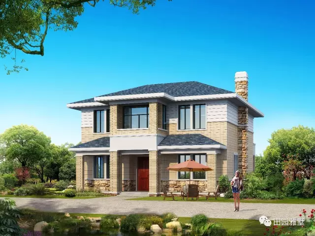 如果30万建一栋小别墅，那这套图纸 你一栋会喜欢