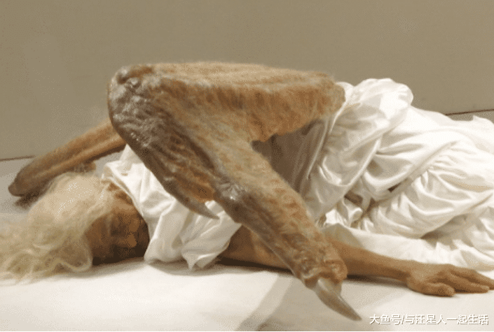 “坠落人间的天使”在香港被展览，引无数游客围观，真相令众人惋惜