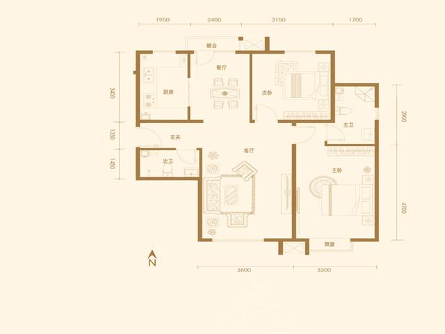 朋友家的地中海式新房太漂亮了，我要买了房也想这么来装