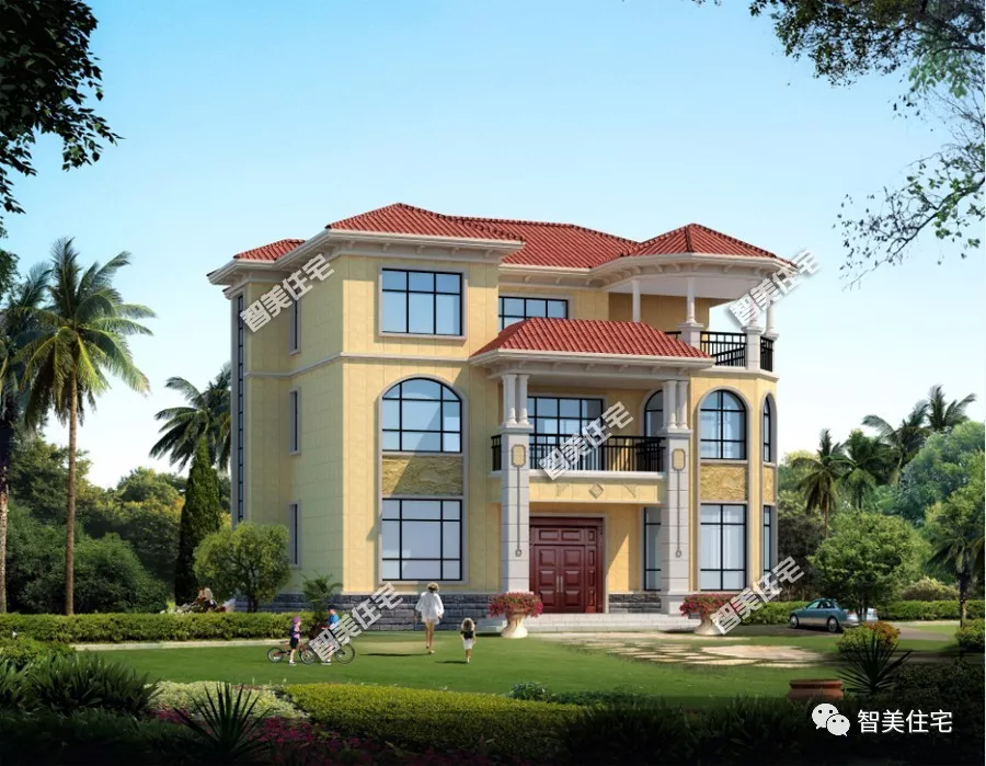 主体造价40多万，带堂屋和凉亭的别墅，看过的人无不夸它好