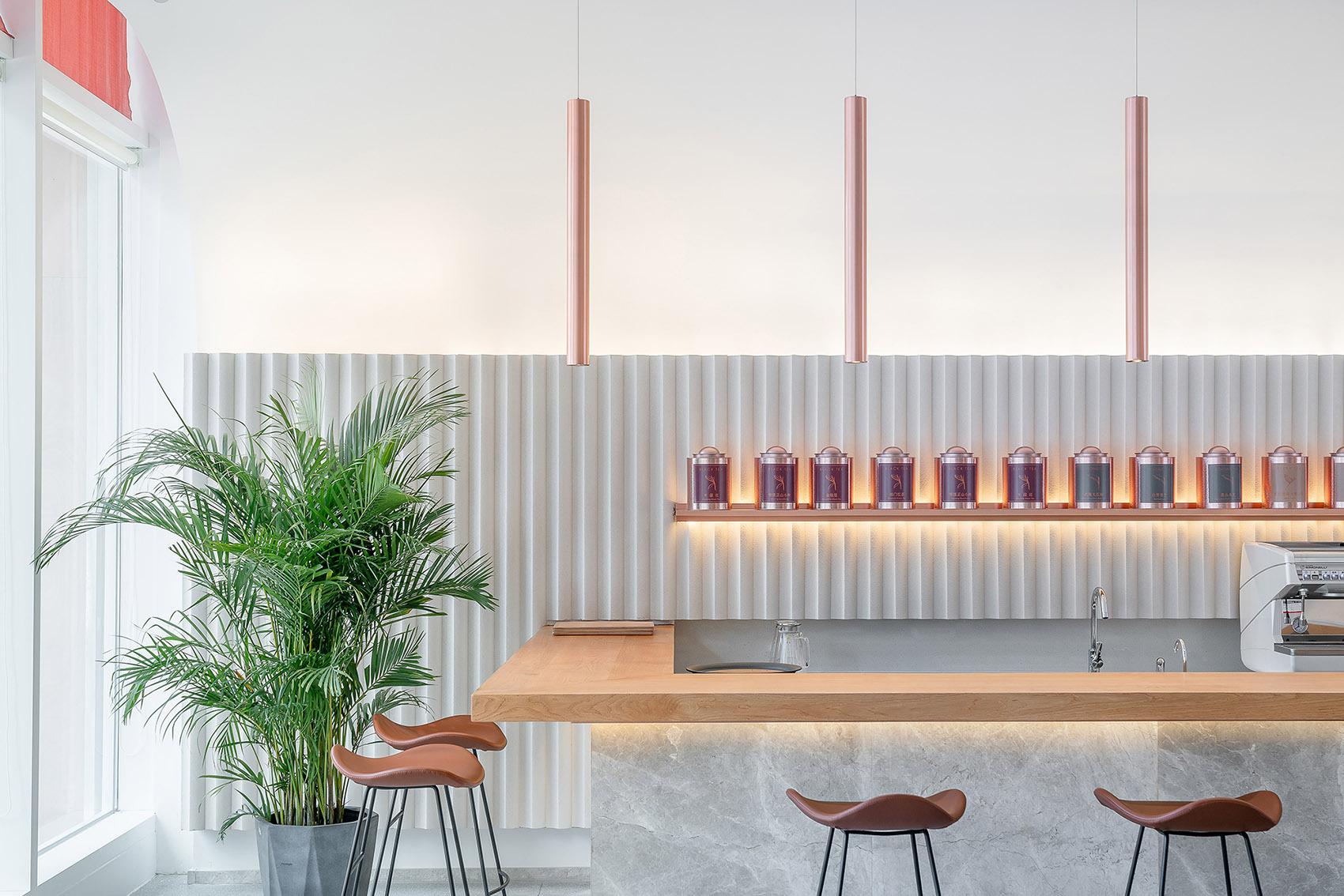 时下最流行的简约清新风格餐厅，时尚年轻人的新聚集地！