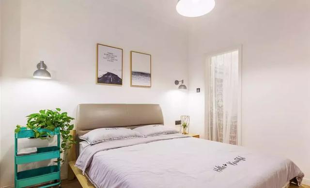 88平北欧两居室，清新自然，玄关鞋柜太赞了！