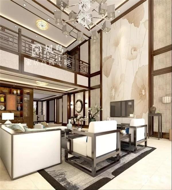 别墅挑高客厅装修案例欣赏