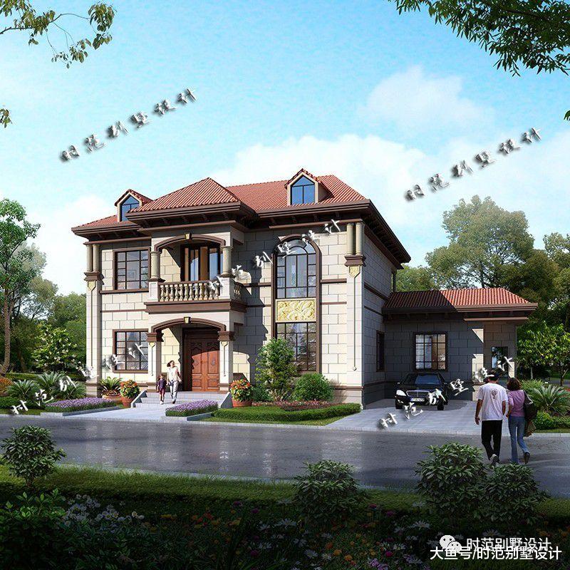 12x19米二层农村复式别墅，带柴火房及洗衣房，30多万可以建成吗