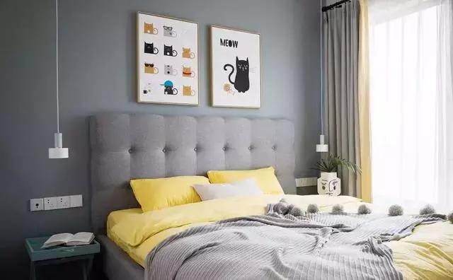 小资大爱的清新文艺北欧三居室，软装颜色搭配真好看！