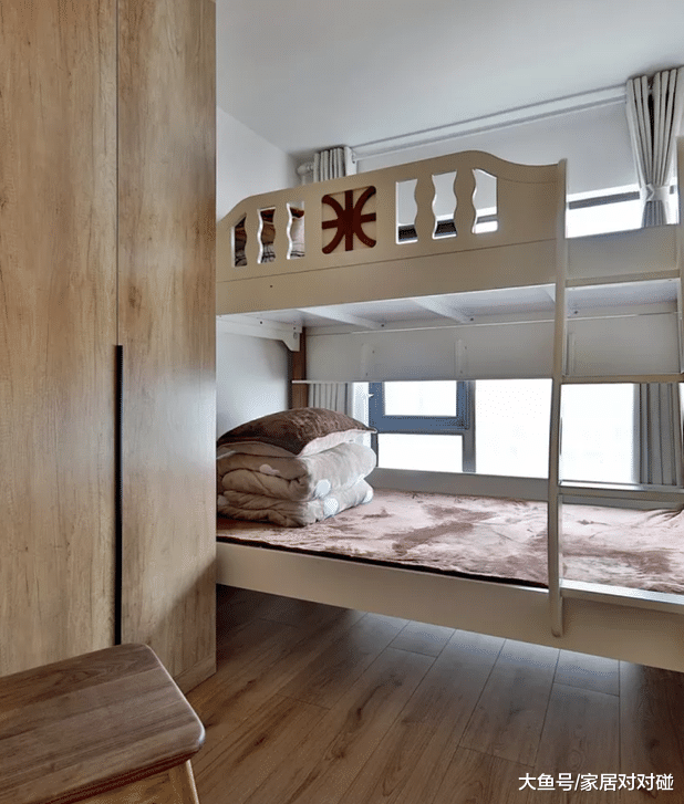 45㎡小宅，還有獨立玄關，裝成兩室一廳不擁擠！全屋處處是亮點！