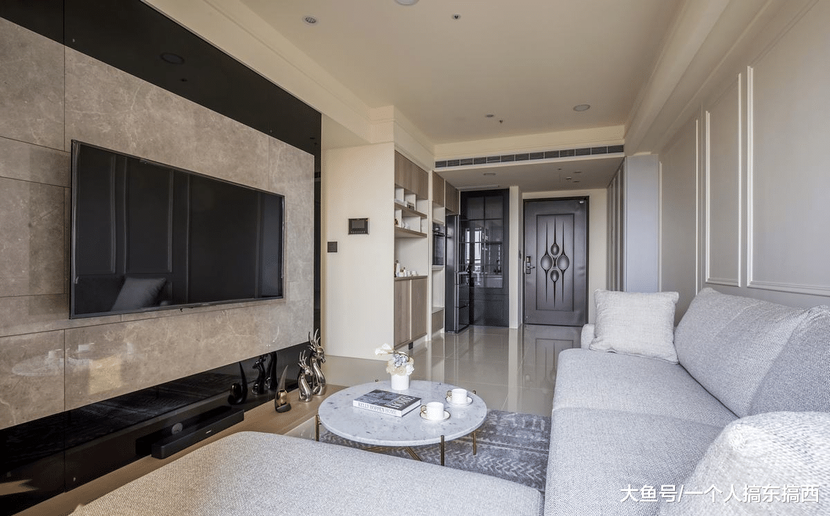 110平新房现代风格装修超值，装修才花了13万