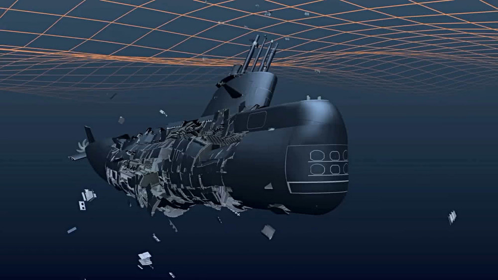海水威力究竟有多大？两千吨潜艇被挤成碎片，数十名艇员不幸遇难