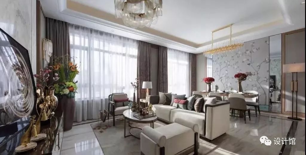 200㎡现代优雅，揉杂东西文化，华丽禅意好气质