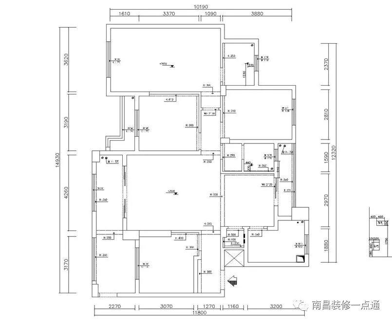南天金源四房户型装修，承包了整个楼盘的人！等你来揭开面纱