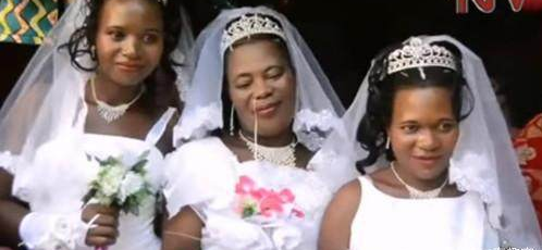 男子一场婚礼娶了三个妻子，只是因为太穷了，办不了三场