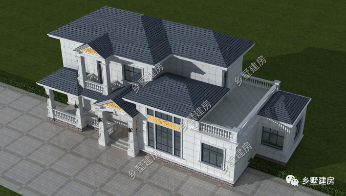 18x8欧式别墅，开放厨房+挑空客厅，是直击心灵的理想居所！