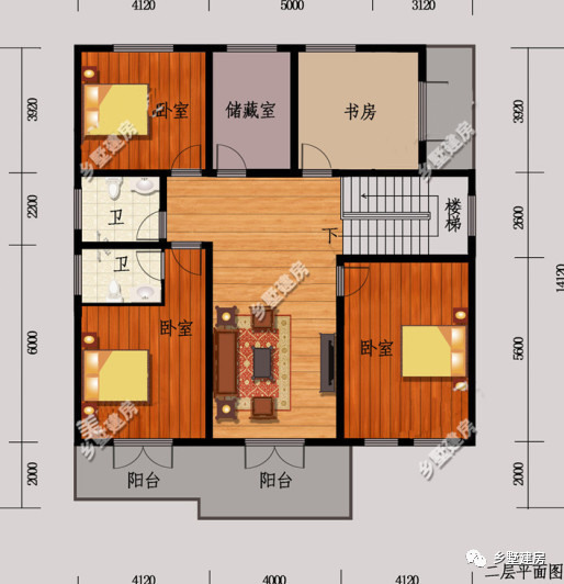 农村二层别墅，沉稳大气不失优雅，回乡建一栋超有面子！