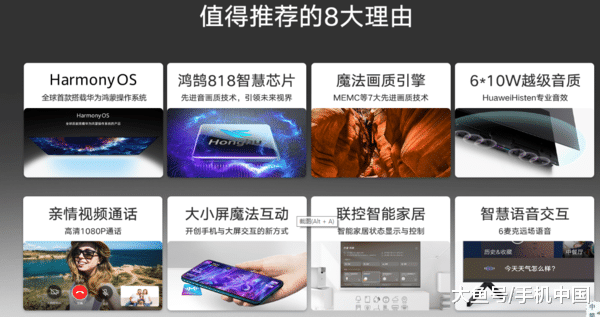 鸿蒙系统/魔法闪投/卓越画质 荣耀智慧屏开启新体验