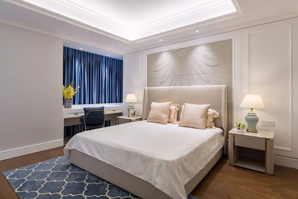 美式公寓装修设计，柔美的配色低奢又温馨！