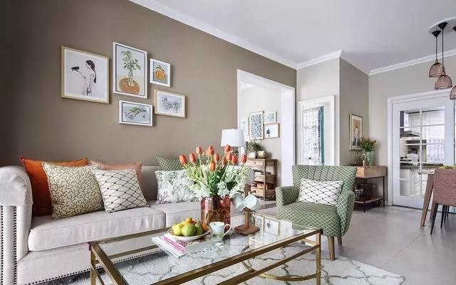 晒晒朋友的97㎡清新简欧风新房，这么漂亮装修才花了16万，好羡慕