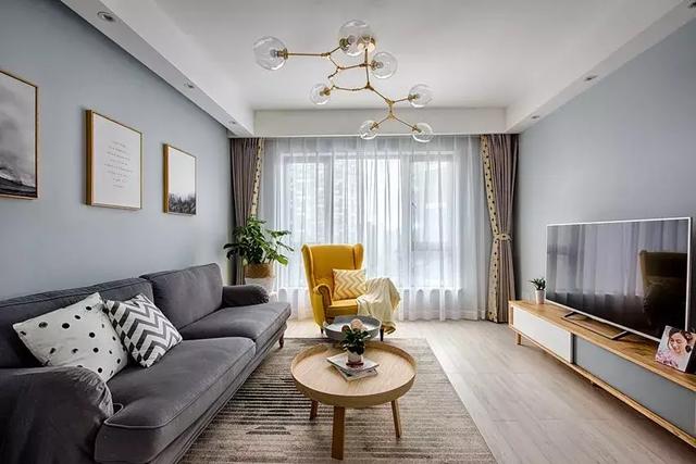 85㎡北欧两居房，邻居来参观都说美爆了，还要走了设计师的电话！