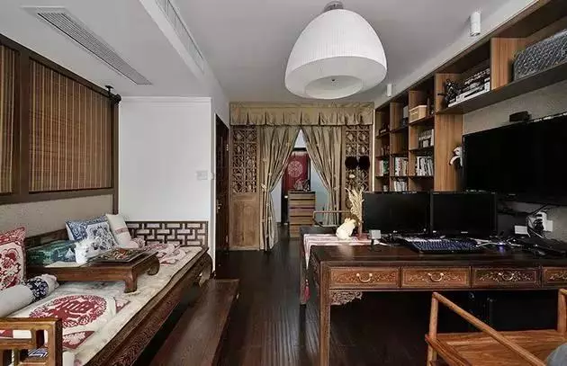 在乡下只要35万就装出了这样的中式豪宅！