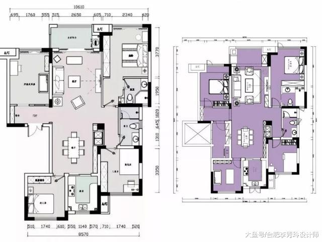 半包15万打了一整墙的餐边柜，连冰箱都装进去了，三段式果然实用