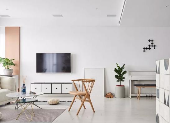 120㎡纯净北欧风两居房，好看到连丈母娘都挑不出毛病来，大赞！