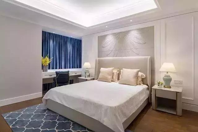 150平美轮美奂的美式四居，浅色硬装+柔美软装也能如此轻奢大气