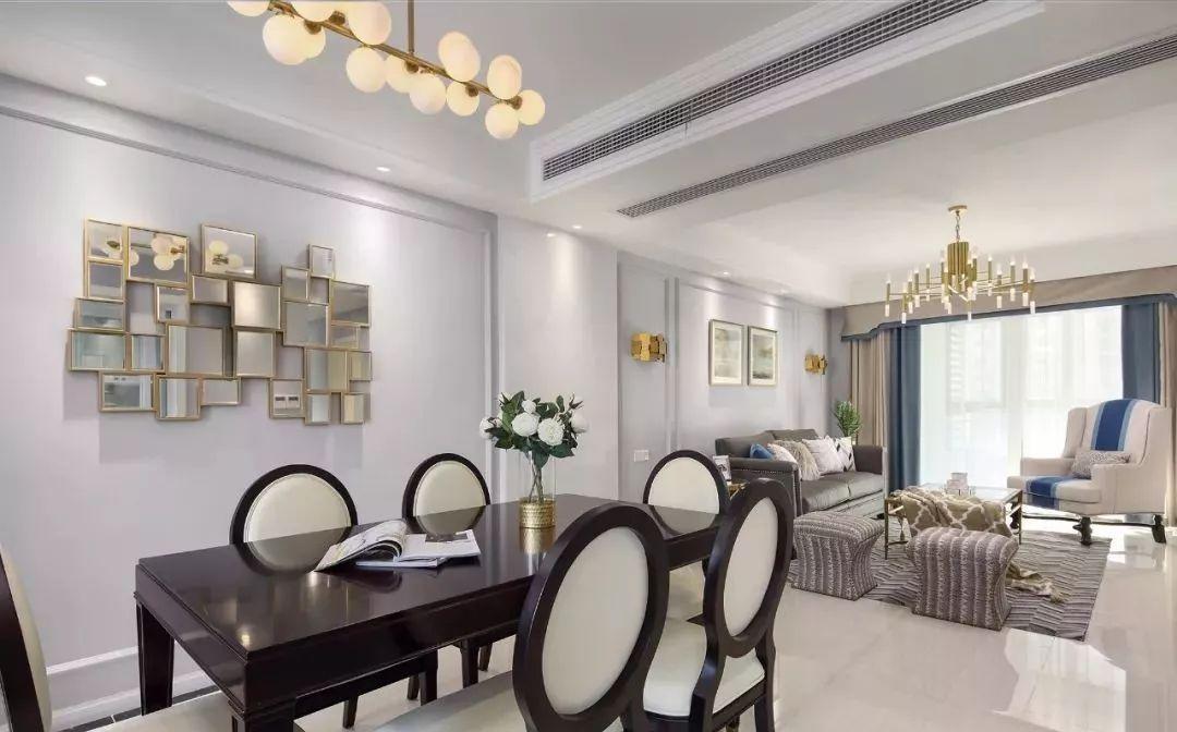 低奢有內涵的現代美式新房裝修，每一個空間的設計看了都喜歡！