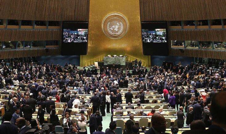 正义不会缺席 , 14国一致投票，支持中国立场，联合国会场交锋激烈