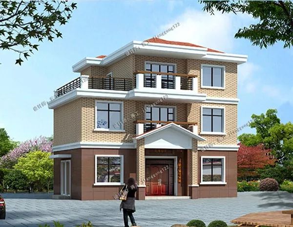 二层半农村自建房，带堂屋大露台，30来万就能建好，你能想像吗？