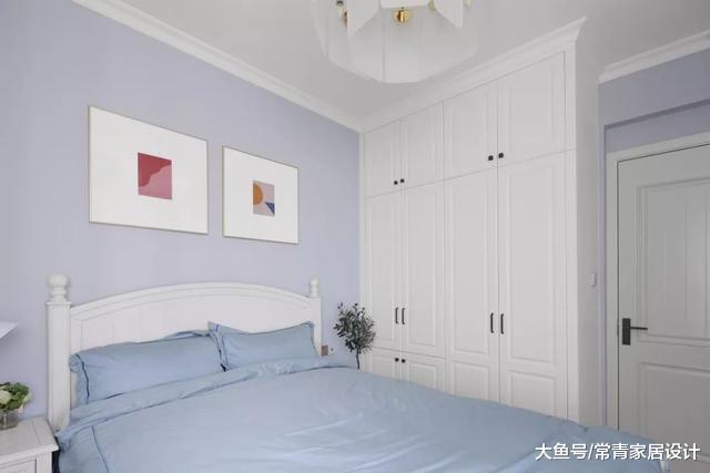 80㎡简美风两居室，素净淡雅、唯美浪漫，也不失华丽与精致感