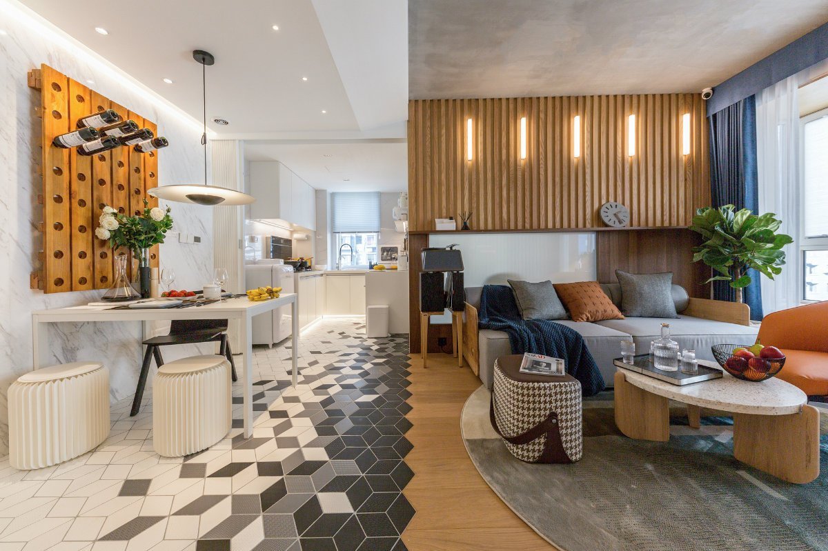 成都小户型装修效果图 简洁布局营造自由舒适的氛围