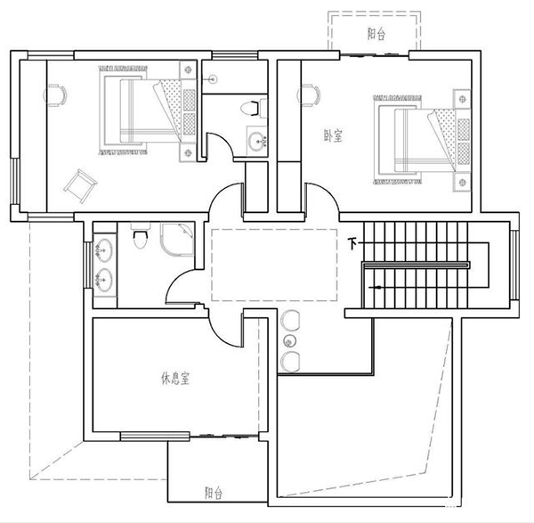 忍不住曬一款二層別墅，唯美夢幻，精致的如同藝術品，建在村里地位明顯提高了