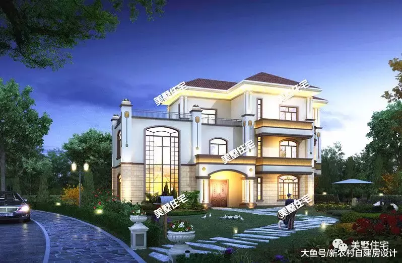 4款接地气农村别墅户型，款款带柴火灶，第三35万开建