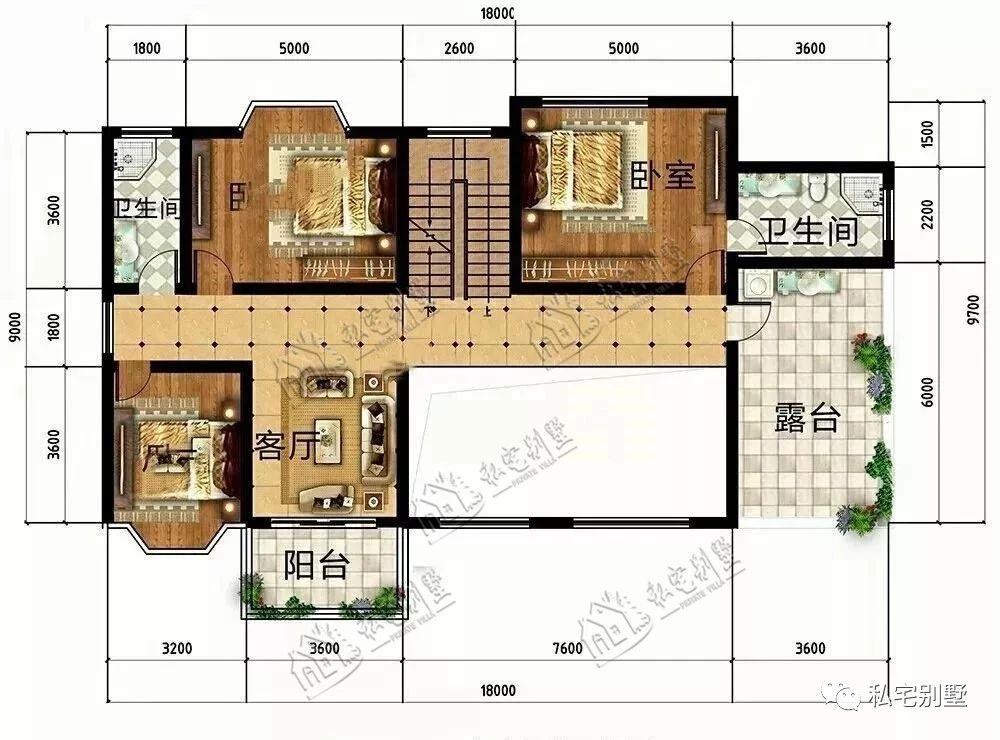 大气欧式三层别墅, 建别墅就要建这种样式