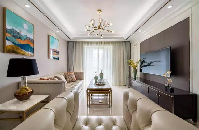 舅舅帮设计的93㎡现代风格效果图, 全屋时尚精致、我家就按这装修