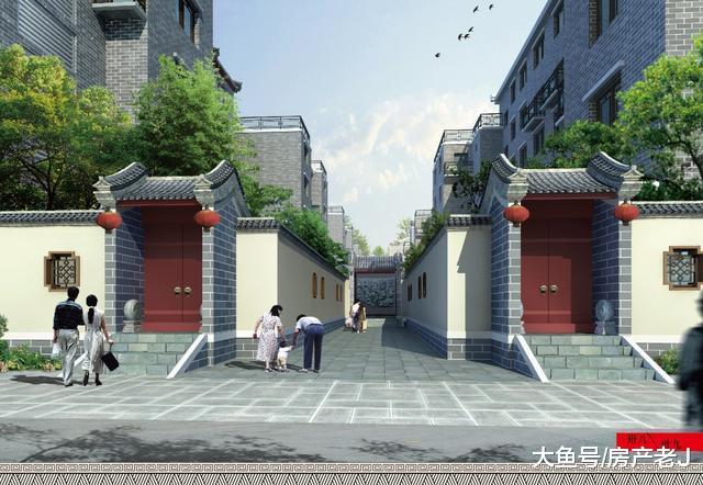 河湟小镇中式叠拼别墅，高端之中多了一丝书香气息