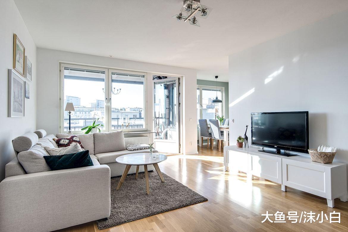 没忍住！买下57平小户型，大阳台都比不了小餐厅！忒好看了